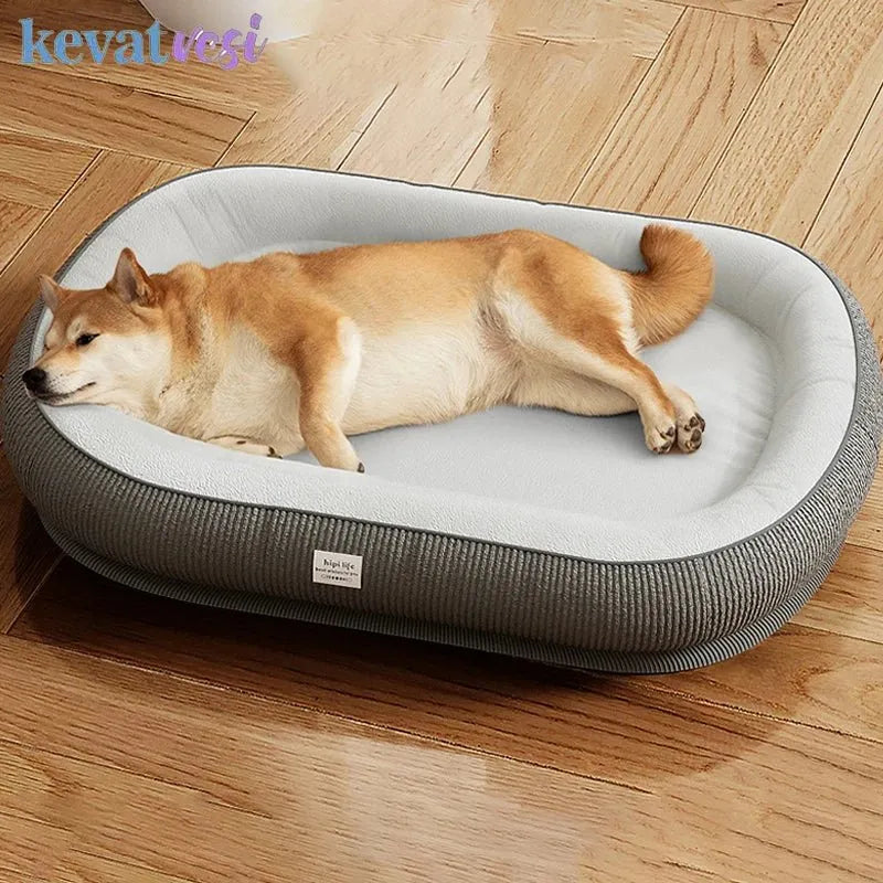 Dikke Orthopedisch Hondenbed met 3D Geheugenschuim - Comfortabel Hondenbedje voor Kleine en Middelgrote Honden