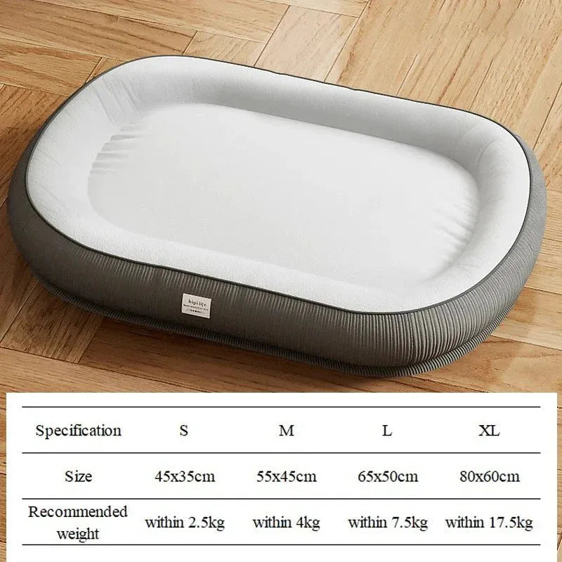 Dikke Orthopedisch Hondenbed met 3D Geheugenschuim - Comfortabel Hondenbedje voor Kleine en Middelgrote Honden
