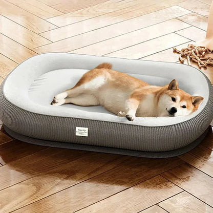 Dikke Orthopedisch Hondenbed met 3D Geheugenschuim - Comfortabel Hondenbedje voor Kleine en Middelgrote Honden