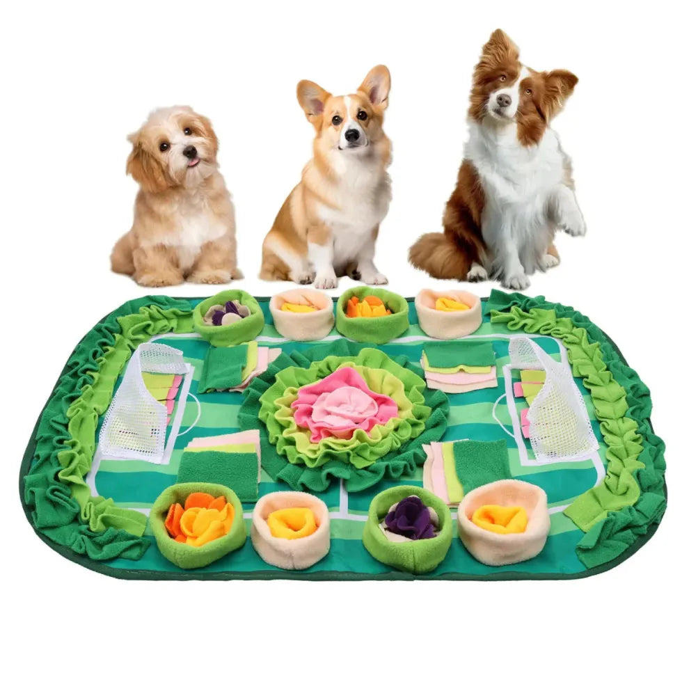 Interactieve Snuffelmat Hond en Kat - Duurzaam Voedings- en Training Pad 77 x 50 cm