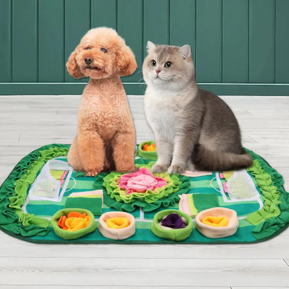 Interactieve Snuffelmat Hond en Kat - Duurzaam Voedings- en Training Pad 77 x 50 cm