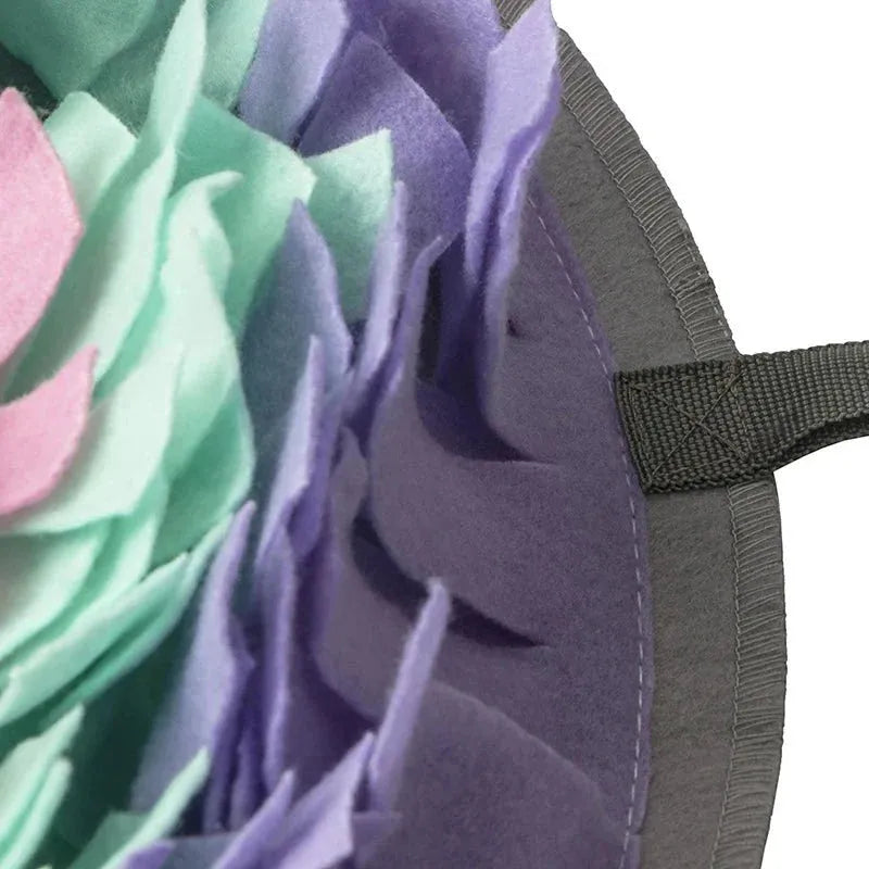 Snuffelmat Hond - Voedselvertraging & Neuswerk Speelmat voor Honden en Katten - 60x40 cm, Wasbaar