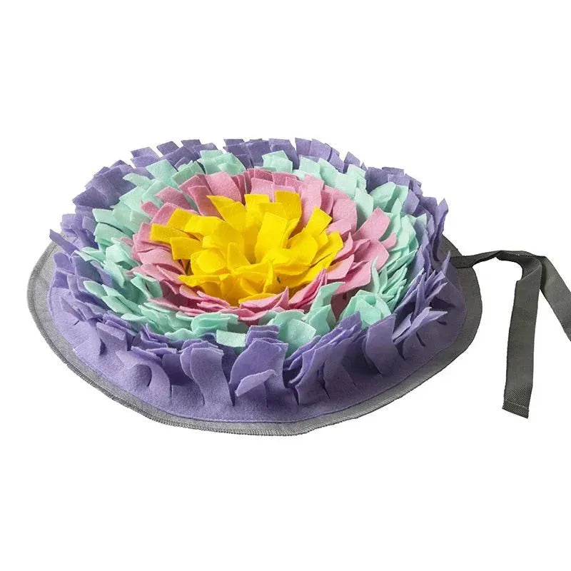 Snuffelmat Hond - Voedselvertraging & Neuswerk Speelmat voor Honden en Katten - 60x40 cm, Wasbaar