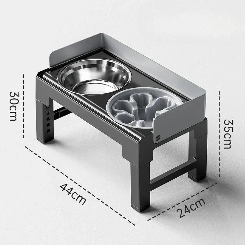 Verstelbare Hondenvoerbak met Standaard en Anti-Slip Ontwerp - Ideaal voor Middelgrote en Grote Honden