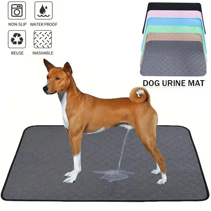 Wasbare Hondenurine Mat, Vierlaagse Waterdichte Training Pad met Anti-Slip Onderkant - Diverse Maten